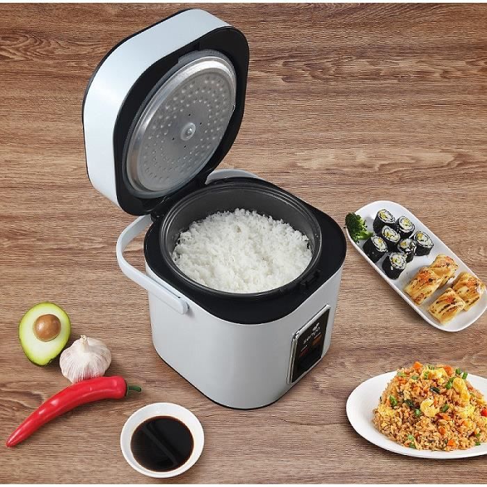 Cuiseur à riz et cuiseur vapeur SENYA - Rice Perfect 2L - Blanc - Cdiscount  Electroménager