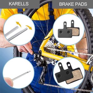 Lot de 4 plaquettes de frein pour vélo de route droite et gauche pour jante Shimano en fibre de carbone