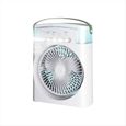 Humidificateur de Bureau Portable Climatiseur Ventilateur Ménage Refroidisseur D'Air Ventilateur Réglage de L'Air pour Bureau 3