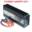 Convertisseur 24V à 220V 4000W pur sinus ecran LCD - Onduleur-0