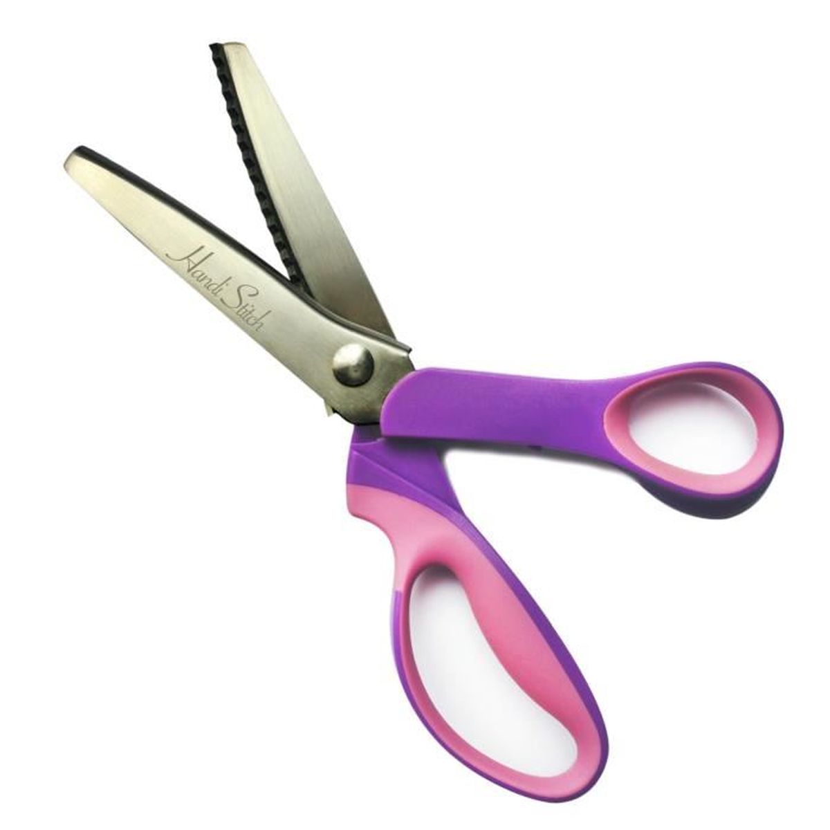 Ciseaux Denteles De Loisirs 23 Centimetres Par Handi Stitch Ciseau Cranteur En Zig Zag Professionnel Pour Broderie Couture Con Cdiscount Beaux Arts Et Loisirs Creatifs