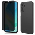 TPF PRODUCTS Coque pour Samsung Galaxy A17 5G / A17 4G / A16 5G / A16 4G + Verre trempé Anti Espion - Etui Housse Noir Ecran Verre Trempé