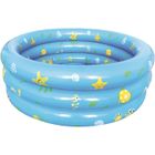 Bassin Non Gonflable Nylon Piscine Pliable Chien/Enfant 150 Cm – Nylon Résistant, Structure Non-Gonflable, Facile à Nettoyer, Idéale Jardin Ou Camping