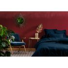 BLANC AVENUE PARIS Housse de couette 100% "Satin de coton Peigné" / 80 fils /cm² - Océan - Housse de couette 200 x 200 cm