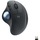 Souris - Sans fil - Logitech - Ergo M575 - Graphite - Ergonomique