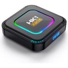 HK1RBOX Boitier iptv Android 13 TV Box Android 4Go 32Go HD 4K/3D/1080P mini Smart TV Box avec 2.4/5.0GHz WiFi BT5.0 10/100M