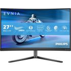 Ecran PC Gamer Incurvé - Philips - 27" - FHD - 280Hz - Dalle Fast VA - 1ms - Ajustable - 27M2C5200W/00