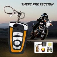 Accessoire vélo,Système d'alarme antivol pour moto,Protection d'alarme de sécurité,télécommande 150M,universel,Scooter,Chopper -B