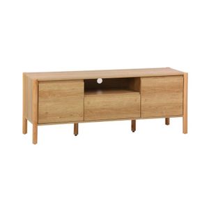 Meuble TV hauteur 80 cm en bois - Cdiscount