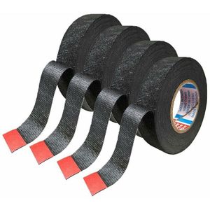 Lot 5 Rubans Isolants Scotch Noir – 17 Mm X 4,5 M – électricien – M&J 02852