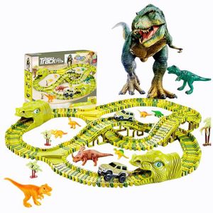 NUHEBY CIRCUIT VOITURE Enfant Circuit Dinosaure Jouet Garcon 3 4 5 6 Ans  Flexibl EUR 44,99 - PicClick FR