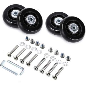 cl/é Roulement /à billes essieux r/éparation OD 70/ mm Dilwe 1/ paire en caoutchouc bagages Valise Roues avec vis