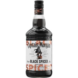 RHUM Captain Morgan - Black Spiced - Rhum épicé - 40,0 