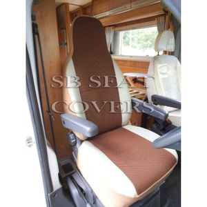 Pair de Housse Sieges pour Camping Car autocaravane