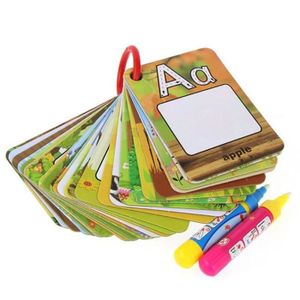 Dessin De Leau 26 Anglais Carte Dapprentissage Magique Avec 2 Stylo Lettre Carte Peinture Conseil Dapprentissage Jouets éduca