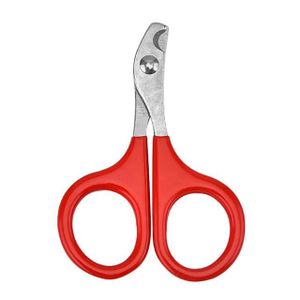 PEIGNE - DÉMÉLOIR Un 1pcs rouge - Pet Nail Claw Grooming Scissors Cl