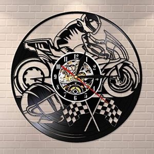 Cadeau motard biker Horloge Réveil Moto Customs Chopper Harley