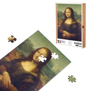 PUZZLE Puzzle Classique 100 pièces Mona Lisa La Joconde D