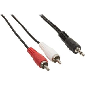 Jack 6.35mm vers RCA Cable 3m Vitalco double Cinch Male vers 2x