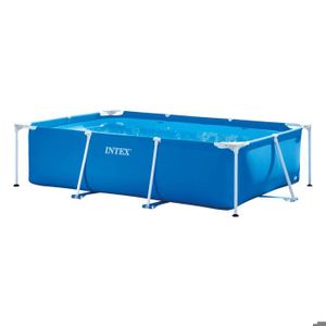 PISCINE Piscine tubulaire INTEX Frame Junior - 3 x 2 x 0.75 m - Rectangulaire - Capacité 3,8 m³