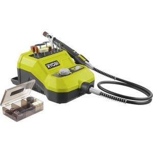 OUTIL MULTIFONCTIONS Mini-outil multifonction RYOBI 18V - 33 accessoires R18RT-0 - Vert - Concept ONE+