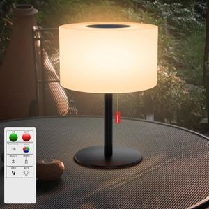 LAMPE A POSER Lampe De Table Rechargeable Solaire ExtéRieure LED