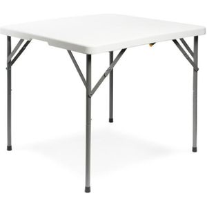 TABLE DE JARDIN  Todeco Table Pliante de Jardin carrée, Traiteur Pl