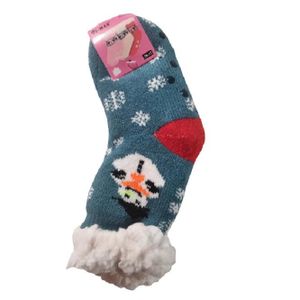 Chaussons chaussettes de Noël - Lot de 2  Calcetines navidad, Navidad  roja, Zapatillas de casa