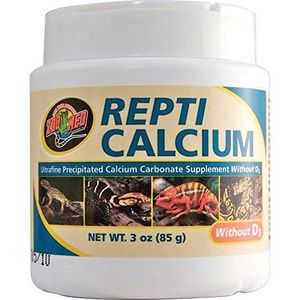 COMPLÉMENT ALIMENTAIRE Zoo Med  Repti Calcium sans D3 Complément pour Reptile 85 g - A33-3