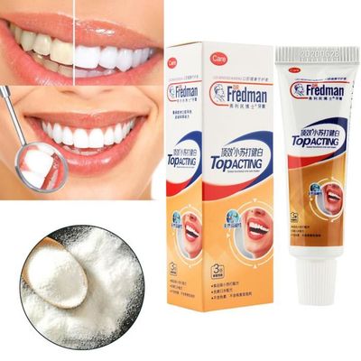 Bicarbonate de soude blanc dentifrice blanchiment des dents nettoyage  hygiène buccale soins - Cdiscount Au quotidien