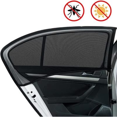 OKIIO Chaussettes Voiture Pare-Soleil Pour Toyota Yaris Cross SUV 2021-2023-2024 - Protection Vitres Arrière UV Et Intimité