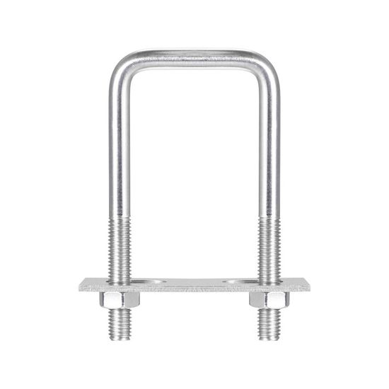 Lot De 3 Ensembles De U-Boulons Carrés – 32mm X 100mm, Filetage M8, Marque Uxcell (neuf)