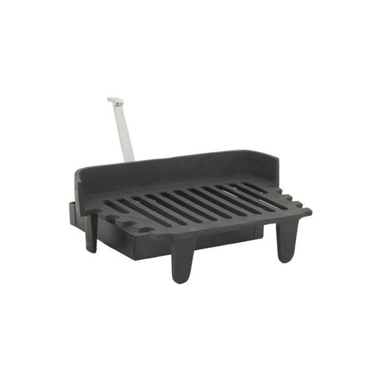 Grille à Cendres Fonte Lunaway 36,2x10 Cm - Pour Cheminée Et Poêle à Bois