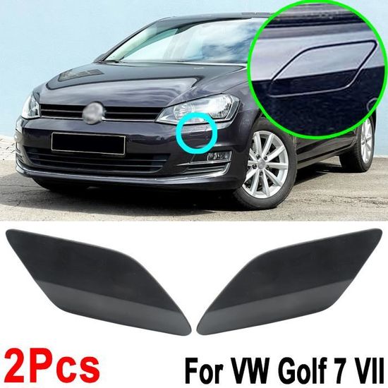 Capuchon De Buse Lave-phare Avant Droit Pour Volkswagen Passat B8 3G 2015-2022 - Blanc, Plastique, Référence 3G0807938 - 3