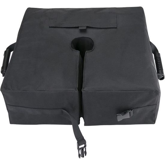 Base De Parasol Solaire Extérieur 12Kg Rempli D'Eau Injection De Sable Base D'Injection Carré En