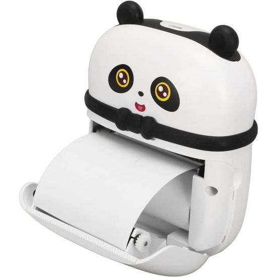 Mini Imprimante Portable Thermique Chat + 10 Rouleaux – Impression Bluetooth IOS/Android – Photos, Notes, Étiquettes Fun