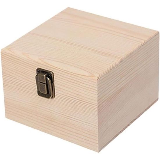 Bricolage – Boîte de rangement en bois