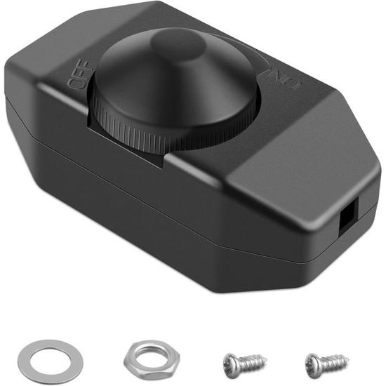 Variateur de Lumiere LED, 220240V 3100W Interrupteurs et Variateurs d