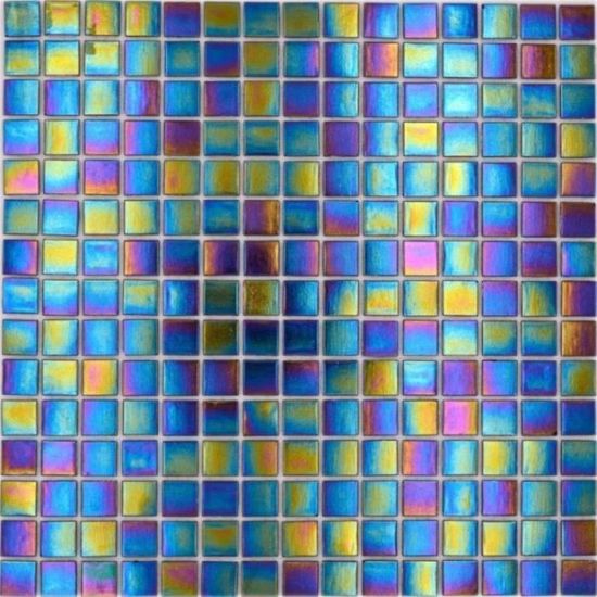Kit Mosaïque En Verre 240g - Tesselles Colorées Formes Variées, Pour Décoration DIY, Bricolage Adulte Et Enfant