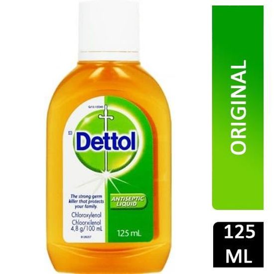 DETTOL Désinfectant Antiseptique Liquide 125ml Cdiscount Santé