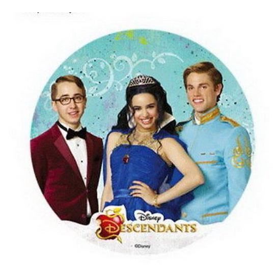 Disque Azyme Cm Disney The Descendants Decor Gateau Anniversaire Cdiscount Maison