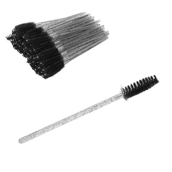 50 Brosses à Cils Jetables - Pour Extensions Ou Maquillage - Neuf Emballé - Origine Chine