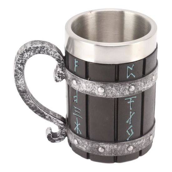 Tasse à Café Mécanique Double Paroi Isotherme - Résine Avec Insert Inox 304 - Motif Moteur Voiture - Pour Bureau, Garage, Cadeau Homme