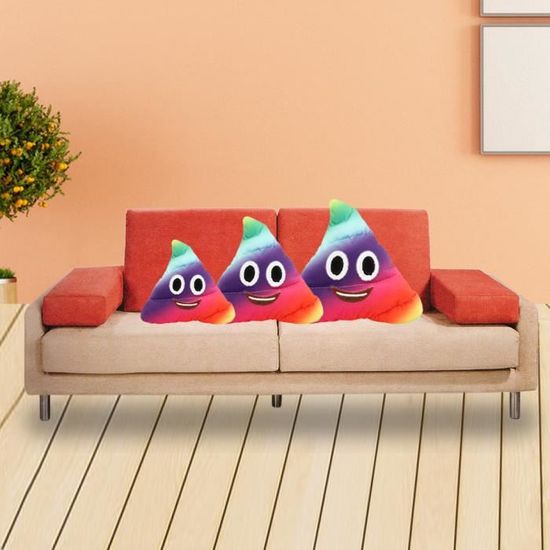 1 Pce Grand Oreiller Sourire Caca Coussin Caca Emoji Coussin Peluche Farce Oreiller Cadeau d'Anniversaire pour Enfants 1 Pce Grand Oreiller Sourire Caca Coussin Caca Emoji Coussin Peluche Farce Oreiller Cadeau d'Anniversaire pour Enfants
