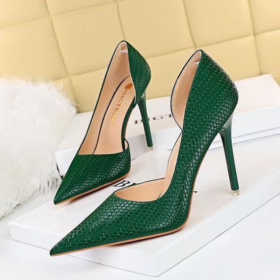 Escarpin talon hotsell tres haut