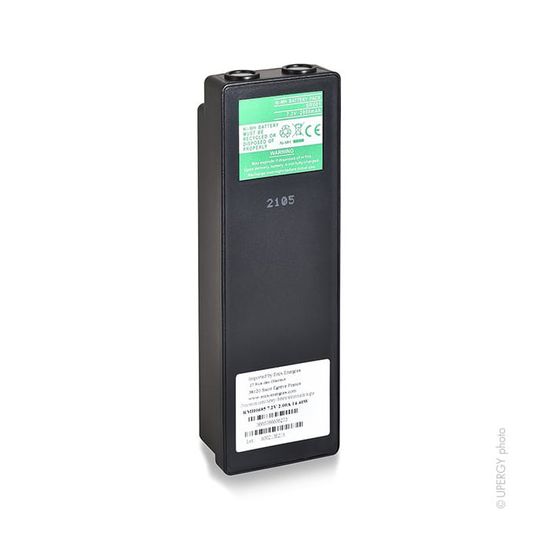Kit Chargeur + 2 Batteries Scanreco 2200 MAh - Pour Radiocommande Grue (Hiab, Palfinger) - Longue Durée, Robuste - 10