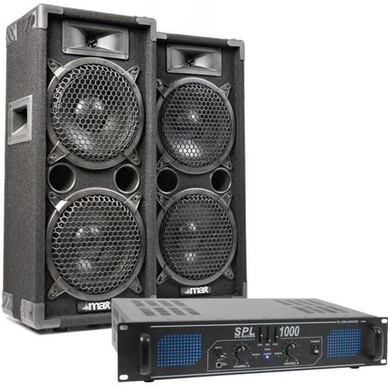 Paire D’enceintes CODA/BMS K289 300W AES - Hi-Fi Pro - Très Bon état