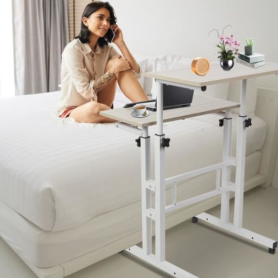 PIPIPOXER Table D'ordinateur De Bureau Ordinaire,Table De Bureau Avec