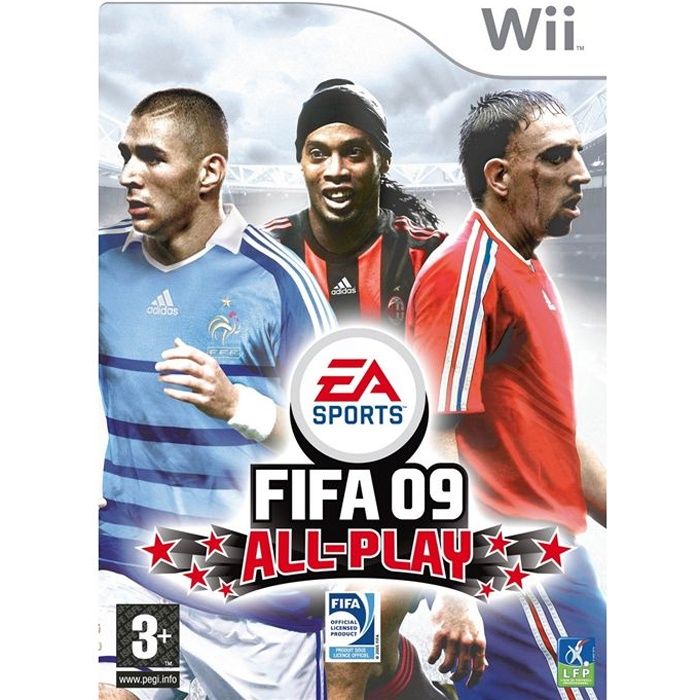 FIFA 09 ALL PLAY / JEU CONSOLE NINTENDO Wii