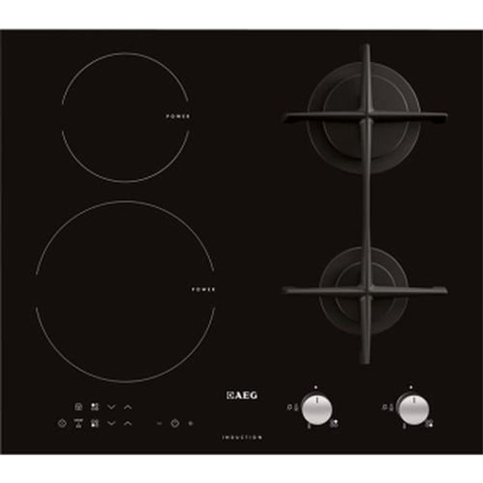 AEG HD634170NB, Intégré, Combi, Noir, Fonte, 1900 W, 2500 W